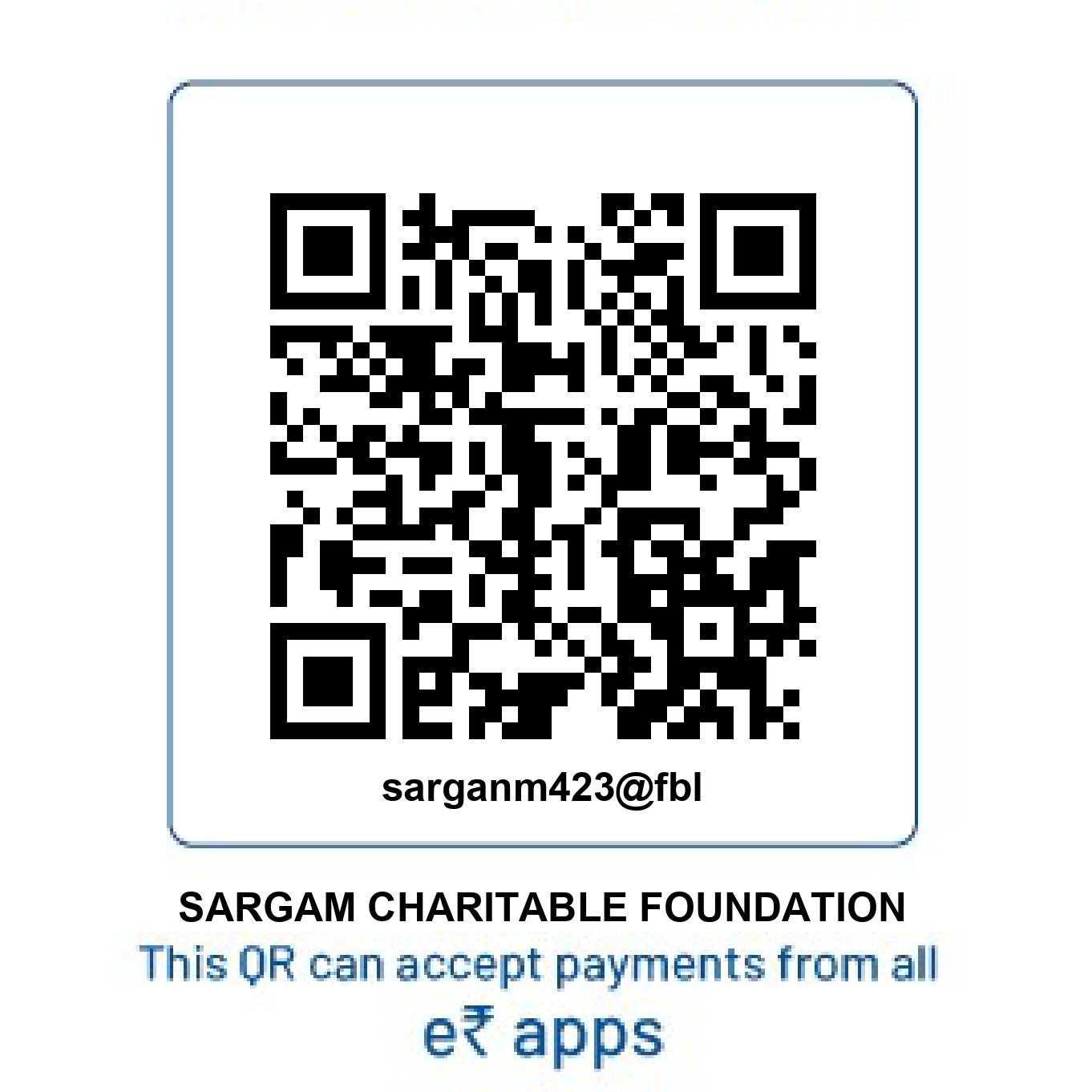 Donation QR Code